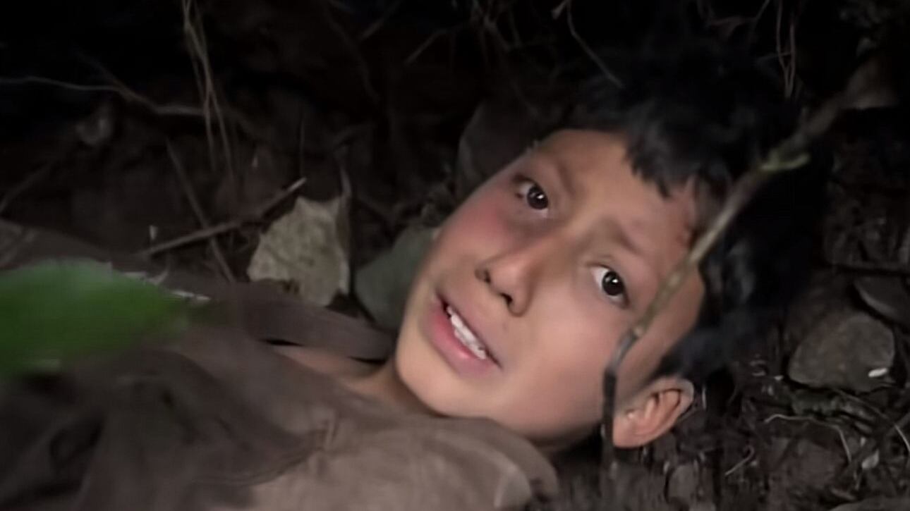 Revelan nuevo video del momento en que Lucas Campaña fue localizado en el Cerro Puñay