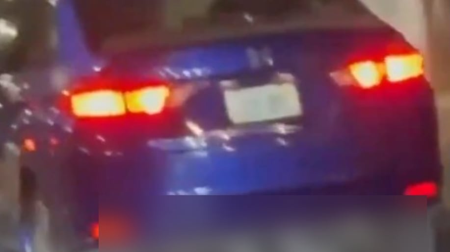 motociclista arrastrado en México