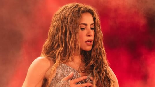 Shakira en concierto en Ecuador.