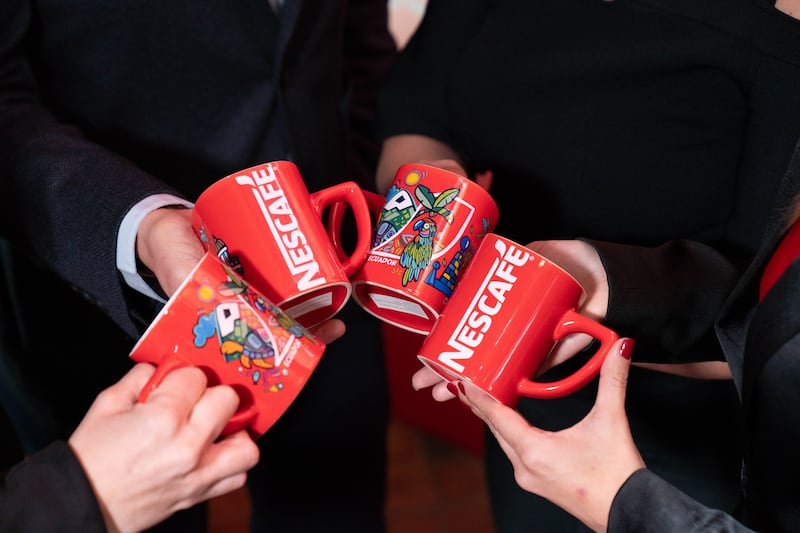 NESCAFÉ presentó su Taza Roja Edición Especial Ecuador