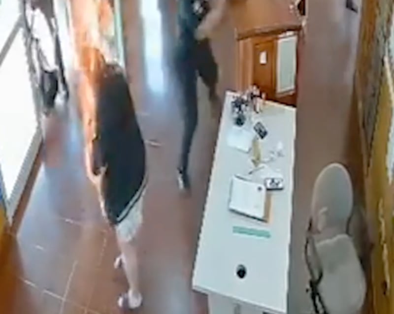 Mujer se prendió fuego