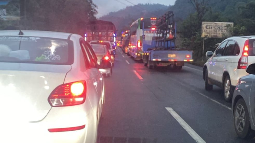 Así están las carreteras del país la noche de este 30 de diciembre