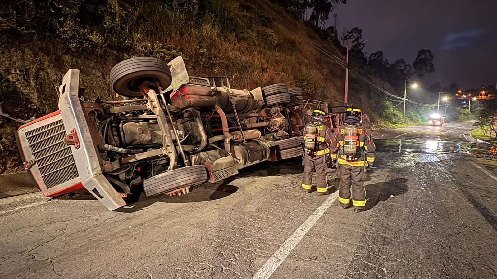 Accidente Llano Chico