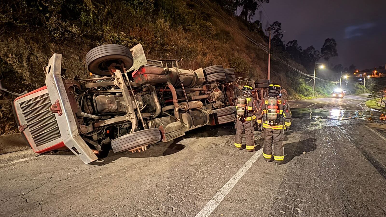 Accidente Llano Chico
