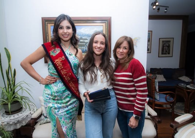 Joanne Wells, candidata a Reina de San Francisco de Quito