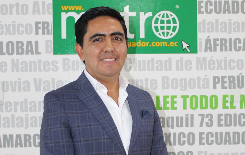 Diego Gordón, Director Ejecutivo de la Cámara Ecuatoriana Británica.