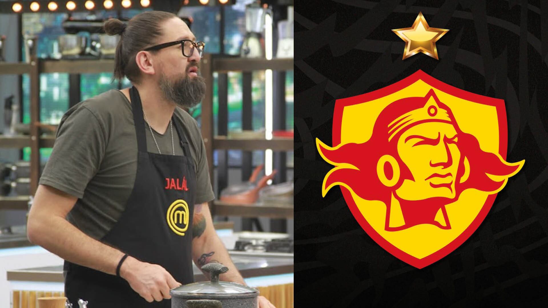 Aucas le invitó al estadio a Jalal Dubois por hacer plato en MasterChef Celebrity y así contestó el comediante