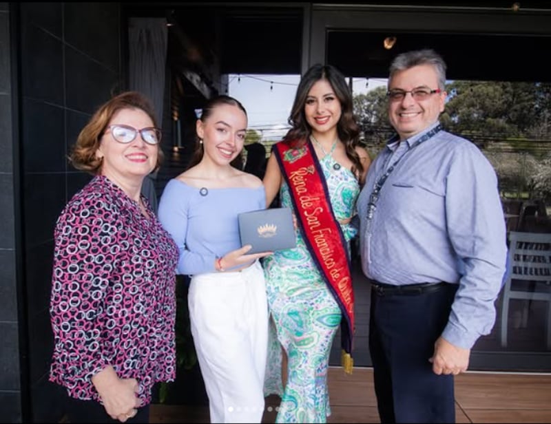 Antonella Bardellini, candidata a Reina de San Francisco de Quito