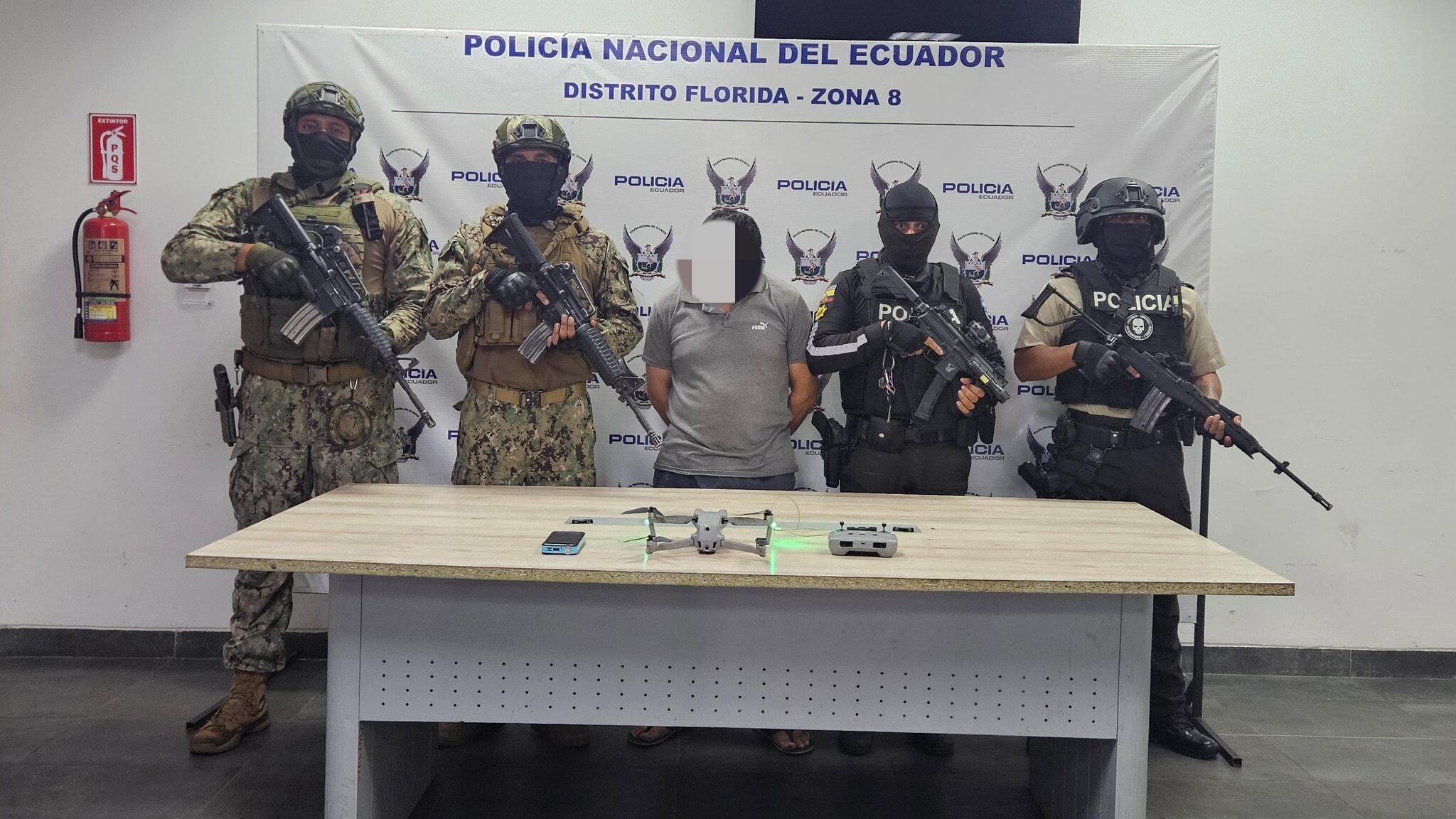 Un detenido tras liberación de 12 personas secuestradas en Nueva Prosperina