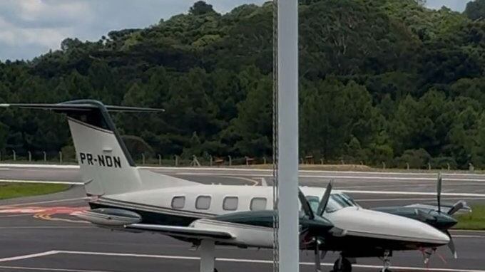 Avioneta se estrella contra un edificio en Brasil