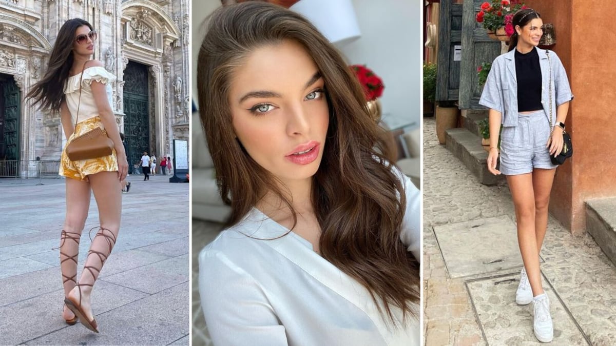 Nadia Ferreira es una maestra a la hora de llevar shorts con clase y estilo