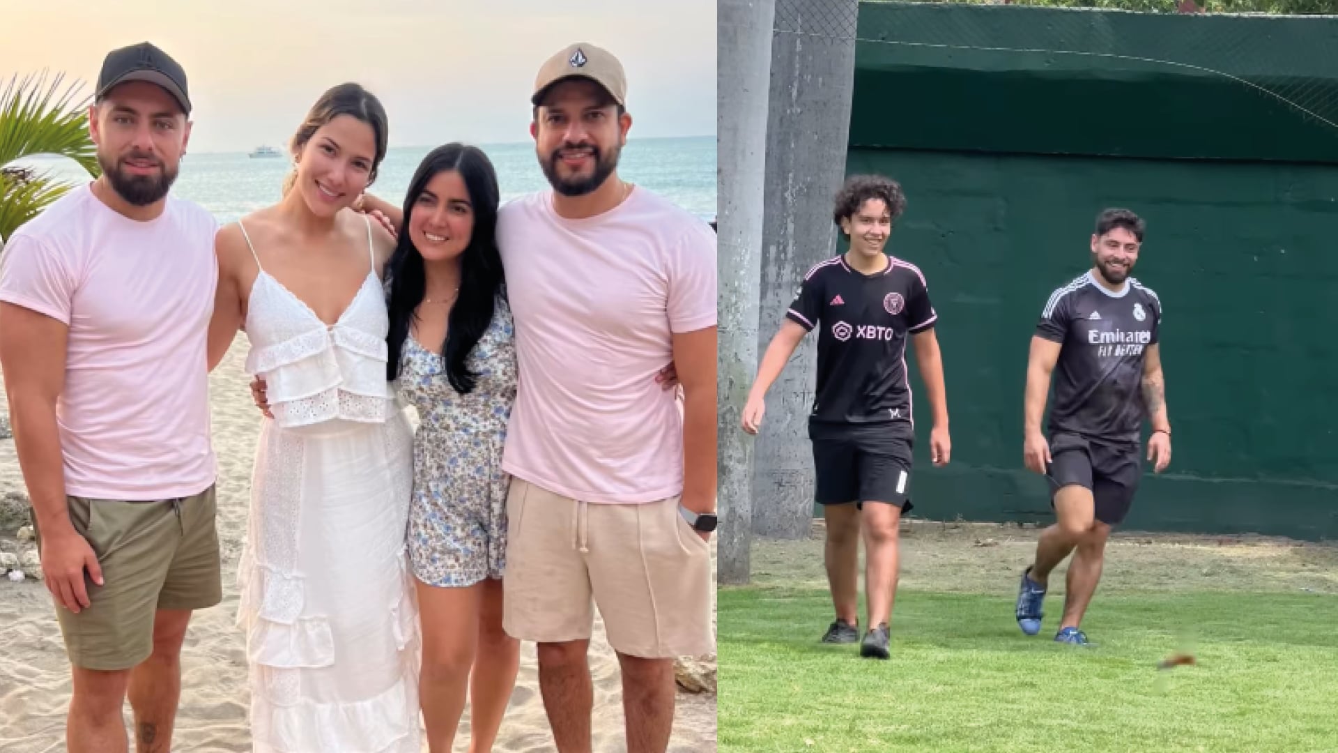 Alejandra Jaramillo y Beta Mejía en Ecuador