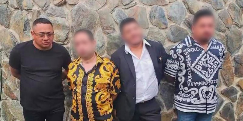 Primera captura de alias Fede en la narco fiesta en Vía La Costa