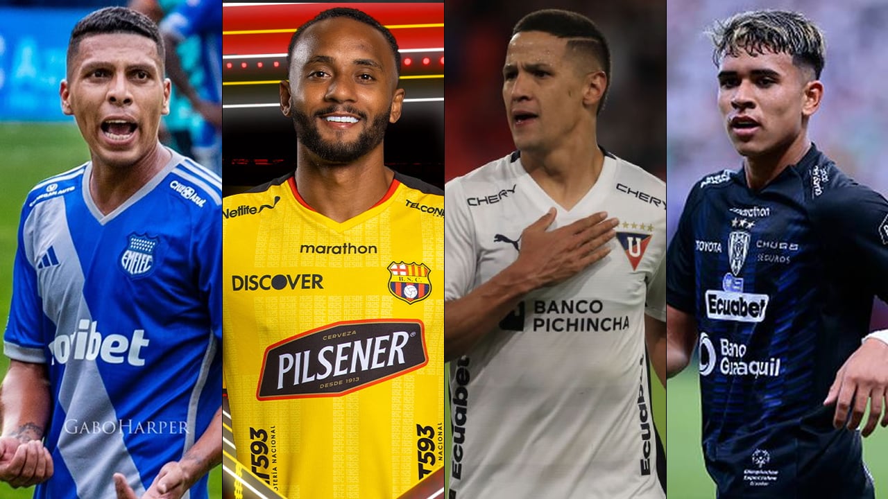 León, Souza, Arce y Páez en Liga Pro