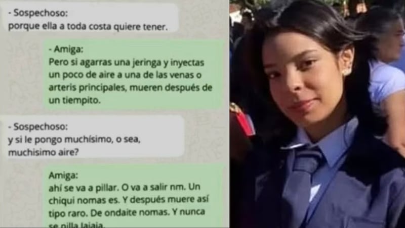Fernanda Benítez, chats revelan lo que planearon sus asesinos