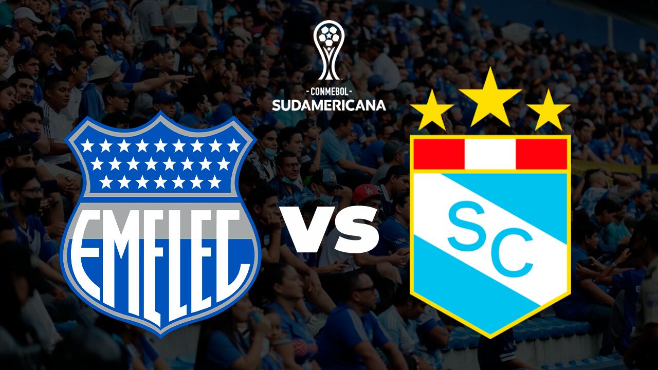 Emelec vs Sporting Cristal en la Copa Sudamericana