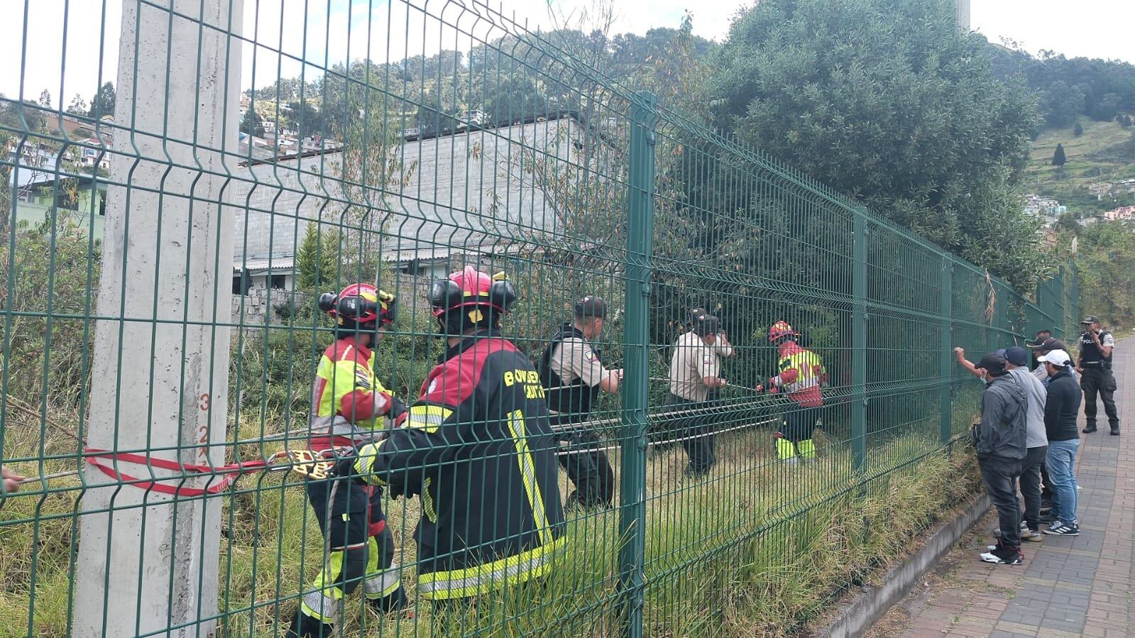 Ciudadano que estaba reportado como desaparecido, fue hallado sin vida en una quebrada de Quito