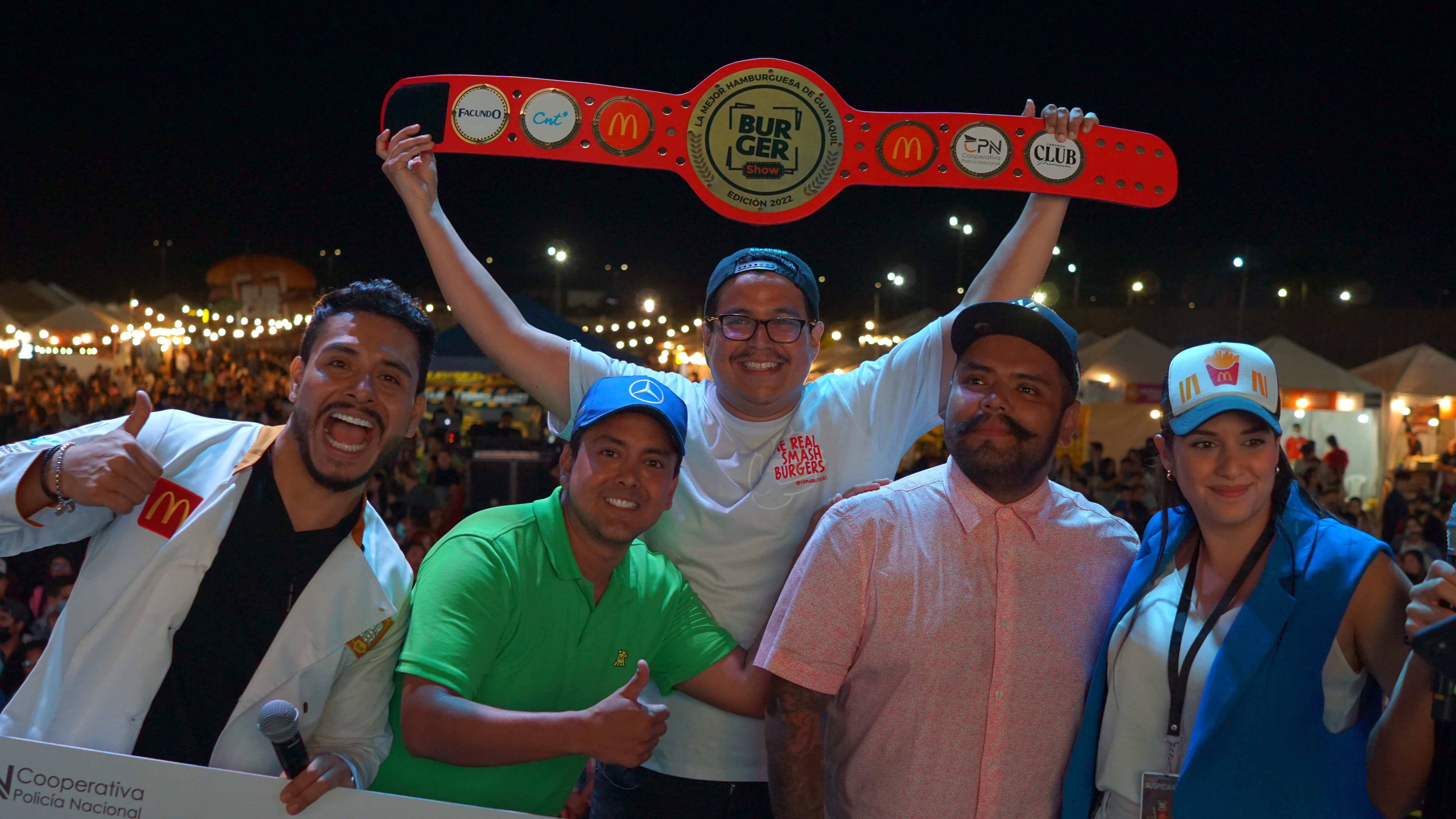 Ganadores del Burguer Show