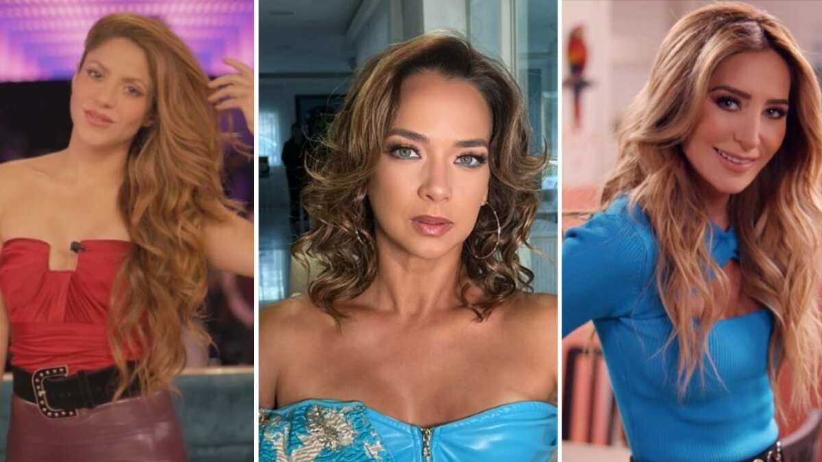 Shakira, Adamari López y Geraldine Bazan