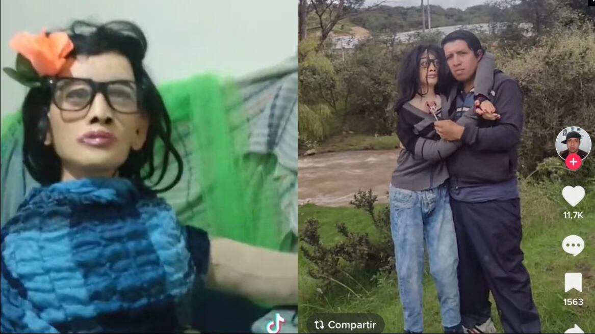 Cristian, un hombre de Bogotá, decidió formar una familia con su muñeca debido a que no quería quedarse soltero toda la vida.