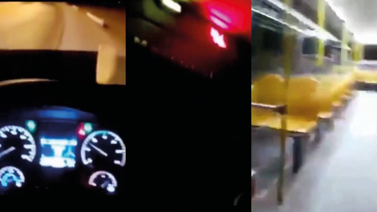 ¡Vas a escuchar al fantasma! Conductor de bus vivió momento espeluznante cuando le timbraron la parada y no había nadie