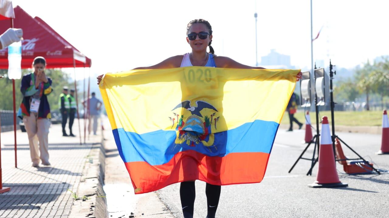 Glenda Morejón en Juegos Sudamericanos 2022