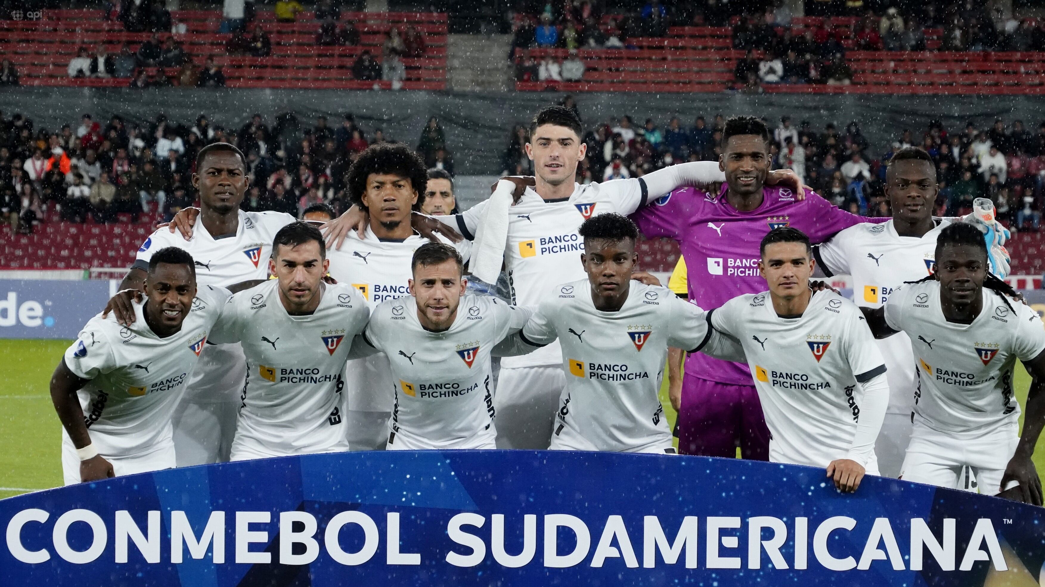 Liga de Quito con su titular ante Delfín por Sudamericana