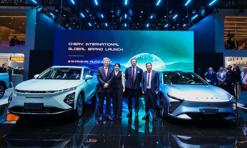 Chery en Autoshow de Shanghai 2023