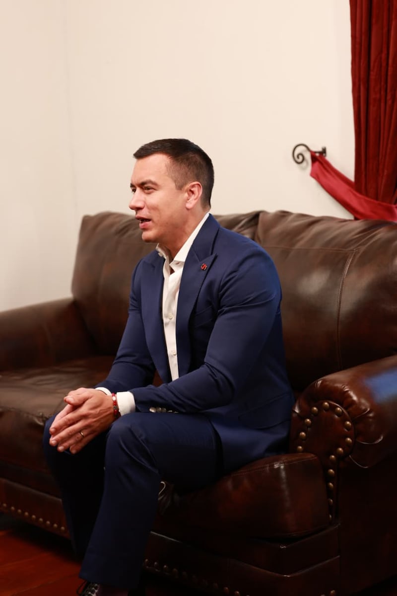 Daniel Noboa, Presidente de la República del Ecuador