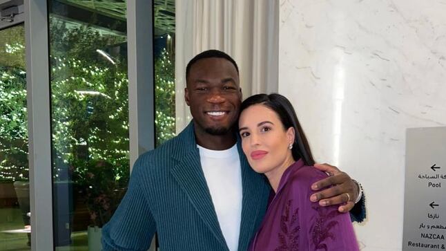 Felipe Caicedo y su esposa María García