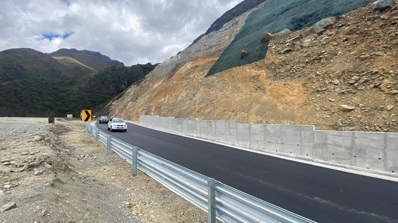 Vía Cuenca- Molleturo- El Empalme habilitada