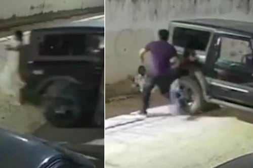 Tragedia en India: Adulta mayor murió aplastada por el auto de su nieto que olvidó poner freno de mano