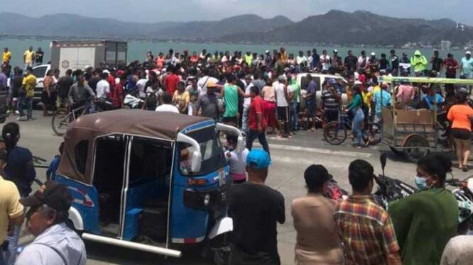 Pareja asesinada en San Vicente