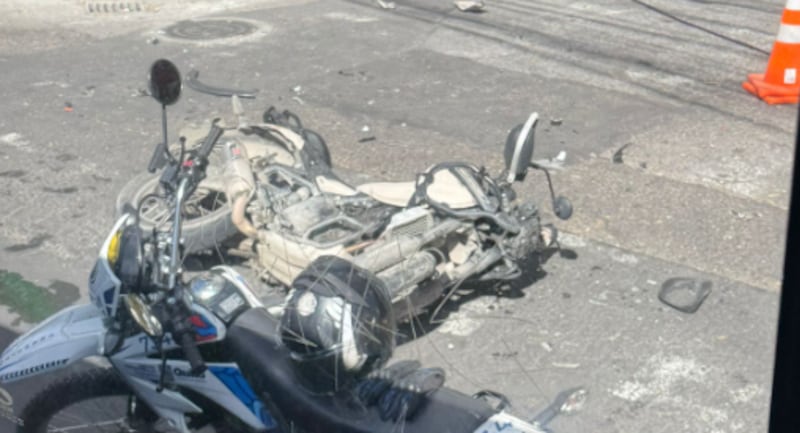 Accidente de tránsito en Quito.