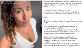Cecilia Sopeña, ciclista exOnlyfans que exige borrar su pasado digital