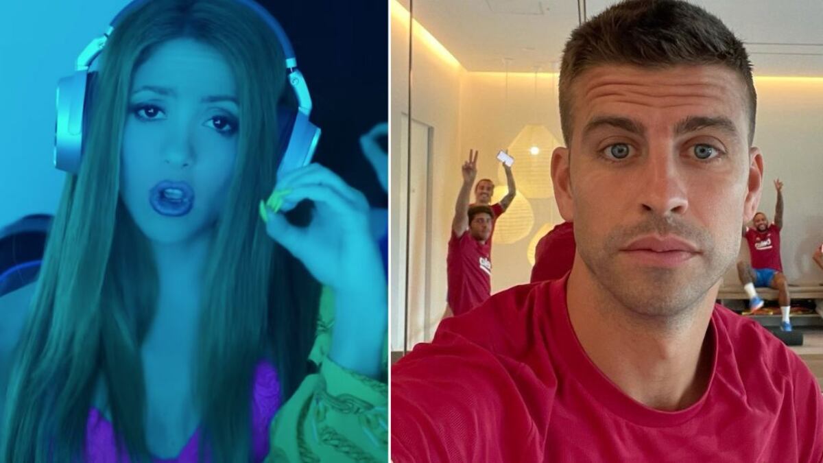 El último videoclip de Shakira brilló con la colaboración de los dos amores de su vida, Sasha y Milán, pero esto parece haber molestado a Piqué.