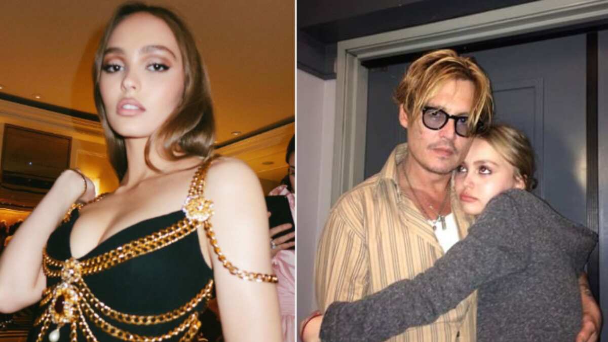 Lily-Rose Depp mantiene una buena relación con su padre.