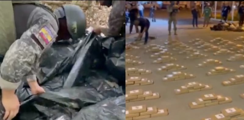 Cocaína encaletada