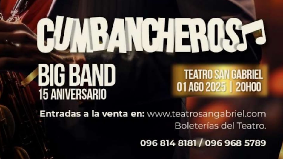 Cumbancheros, “La Orquesta más bacana” del Ecuador, celebra sus 15 años a lo grande