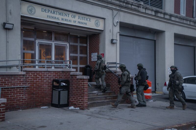 Venezuelan President Nicolas Maduro held in Brooklyn detention facility