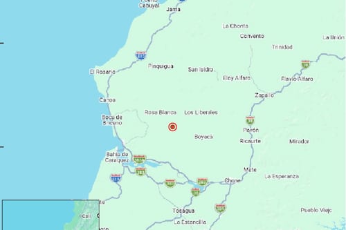 Sismo de magnitud 4.2 se registró en Manabí este 23 de abril