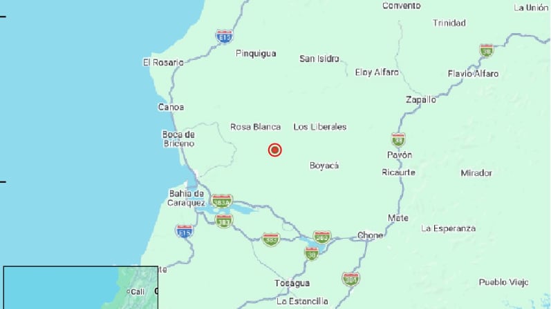 Sismo de 4,2 en Manabí
