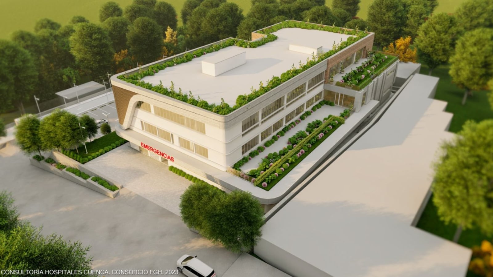 El Hospital de Baños tiene un plazo de construcción de 360 días