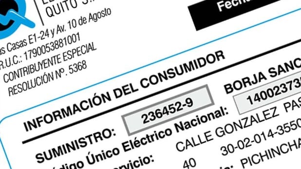 Se suspende la entrega de planillas de luz de manera física en Quito; Así puedes la puedes obtener