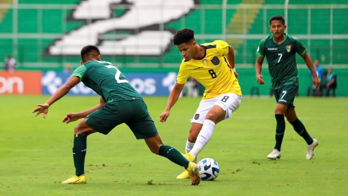 Ecuador vs Bolivia en el Sudamericano Sub 20