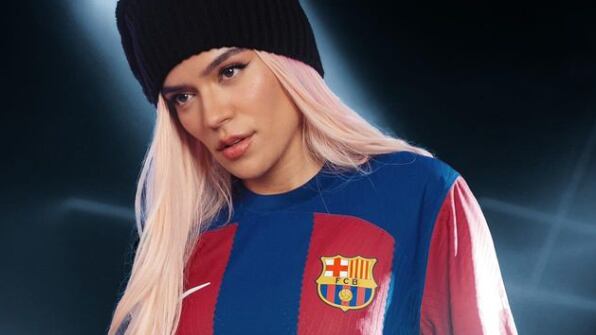 Karol G colabora con FC Barcelona