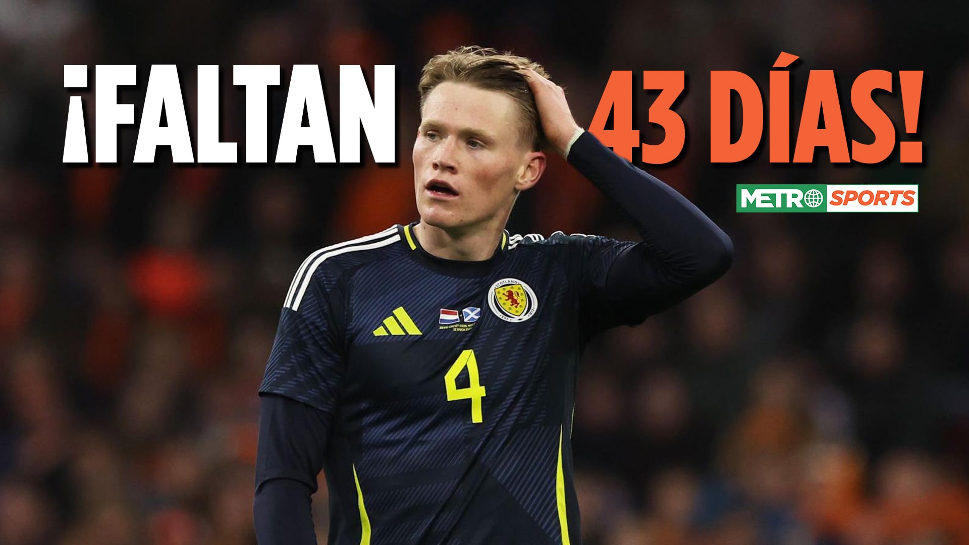 Scott McTominay con Escocia