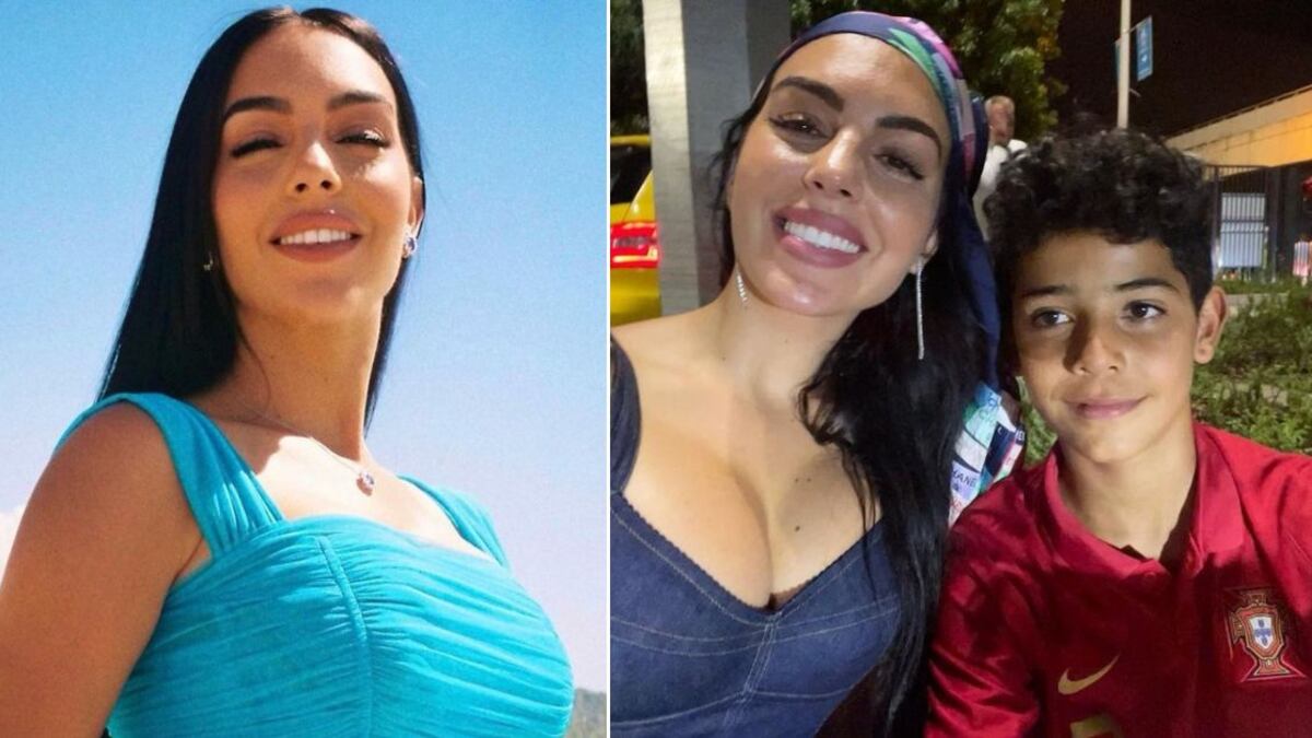 Georgina Rodríguez ha mostrado una fuerte conexión con Cristiano Jr el hijo del futbolista.