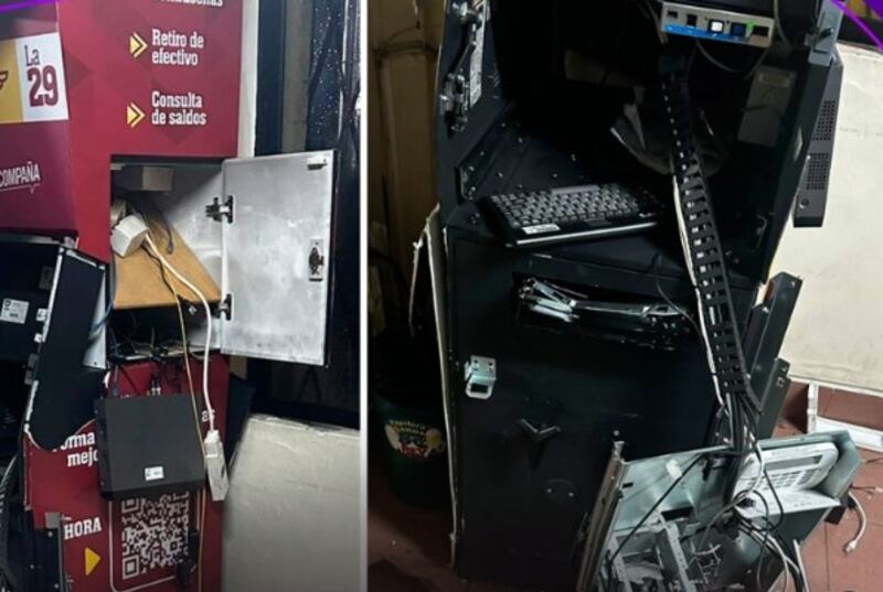 Delincuentes atacaron cuartel de agentes de control en Puengasí y explotaron un cajero automático.