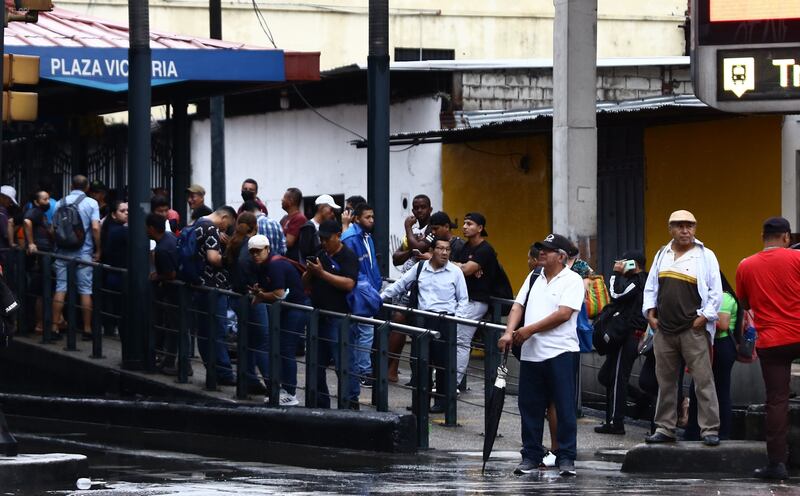 Guayaquil, paro de transporte